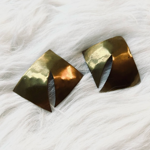 🍸VINTAGE XL Statement Earrings - Picture 1 of 3